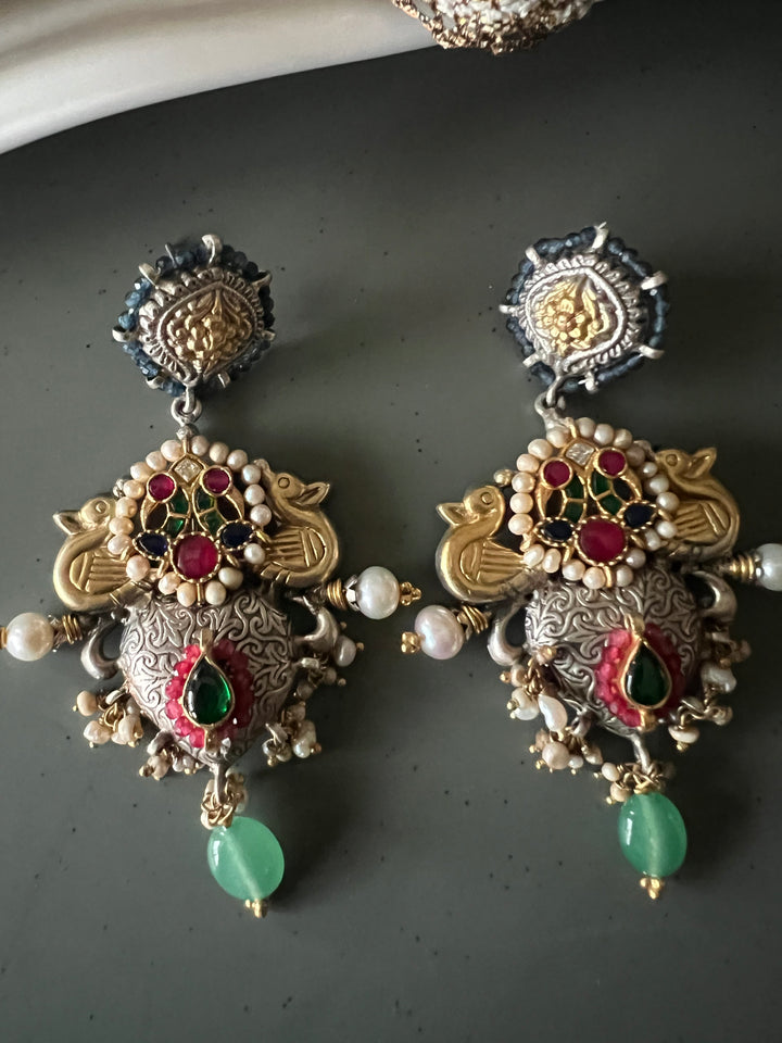 Pure 925 Silver Fusion Earrings