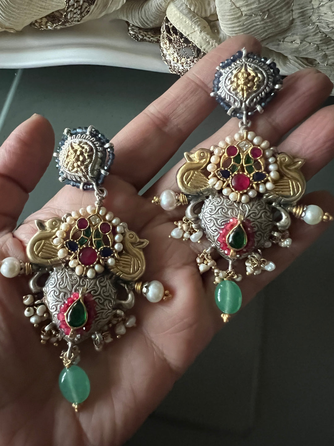 Pure 925 Silver Fusion Earrings