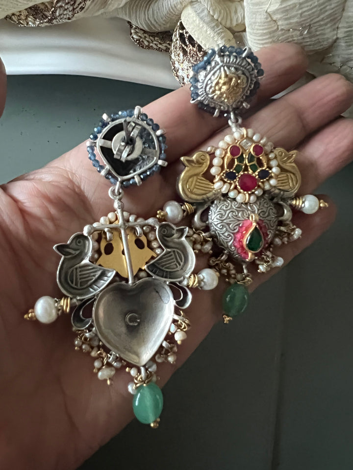 Pure 925 Silver Fusion Earrings