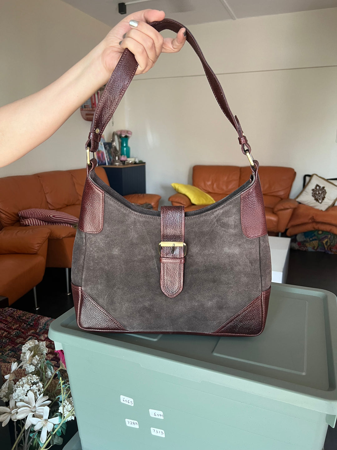 Suede Leather Bag