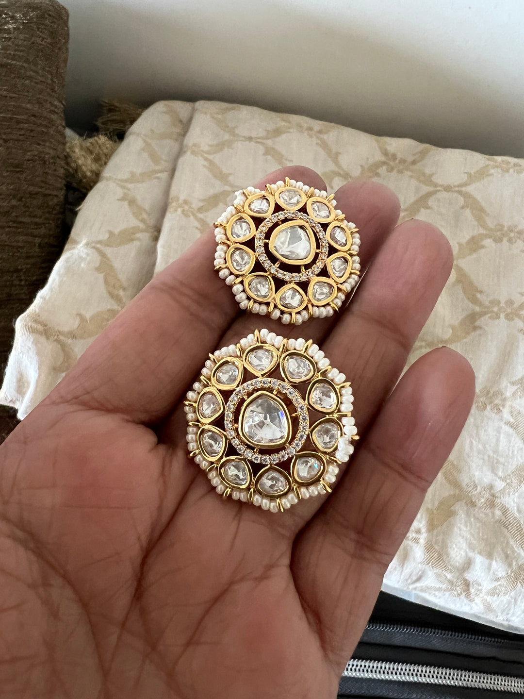Maharani Kundan Studs