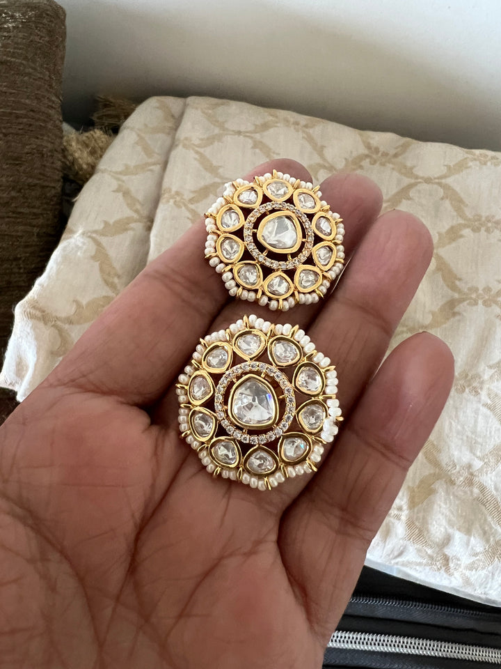 Maharani Kundan Studs