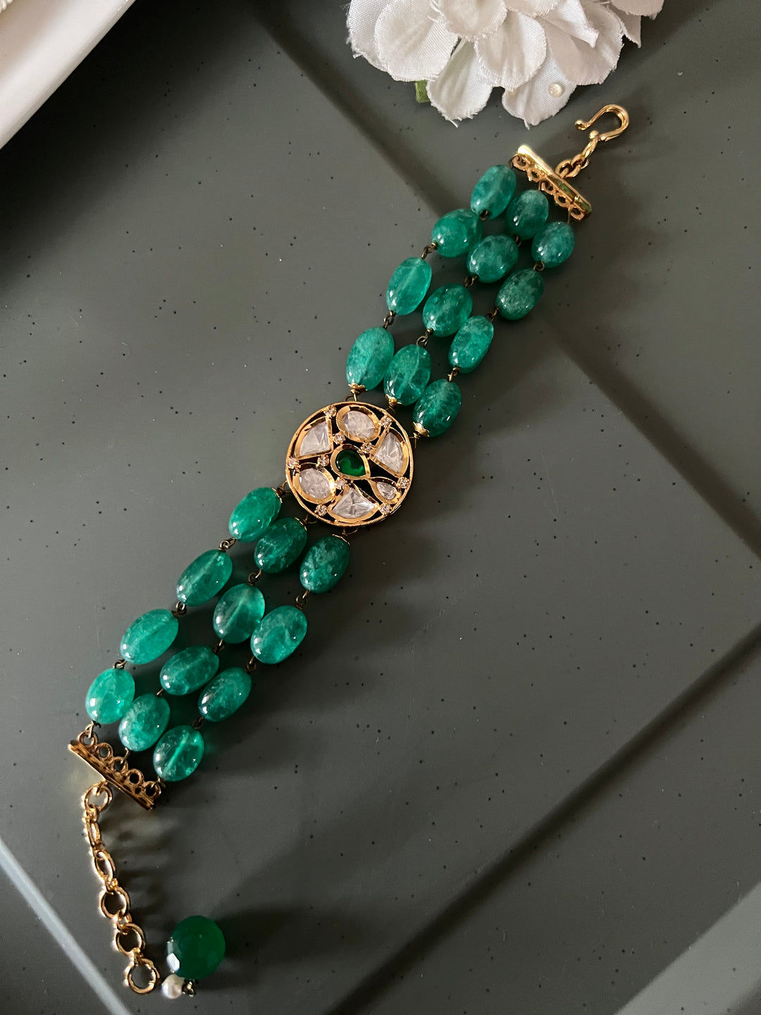 Exquisite Green Quartz Bracelet - Unparalleled Quality and Style