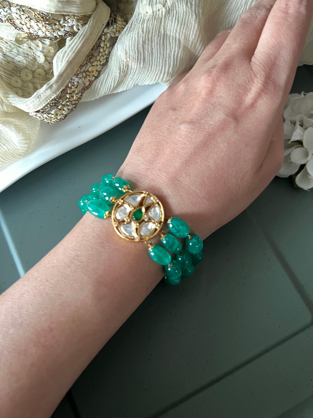 Exquisite Green Quartz Bracelet - Unparalleled Quality and Style