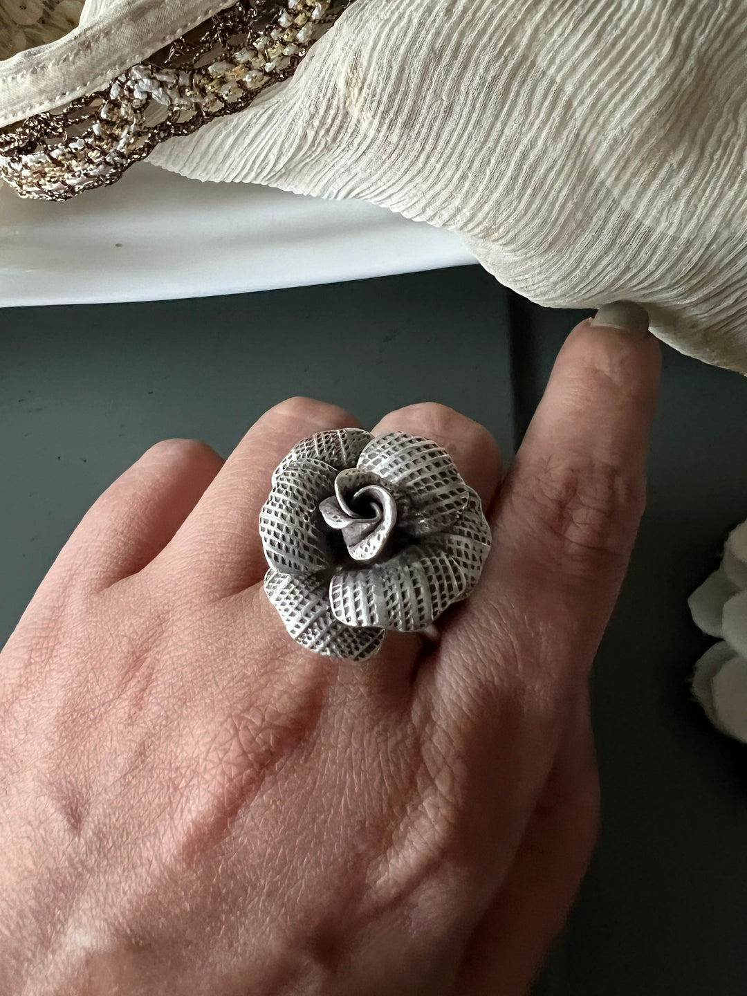 SHIVKA Pure 925 Silver Ring