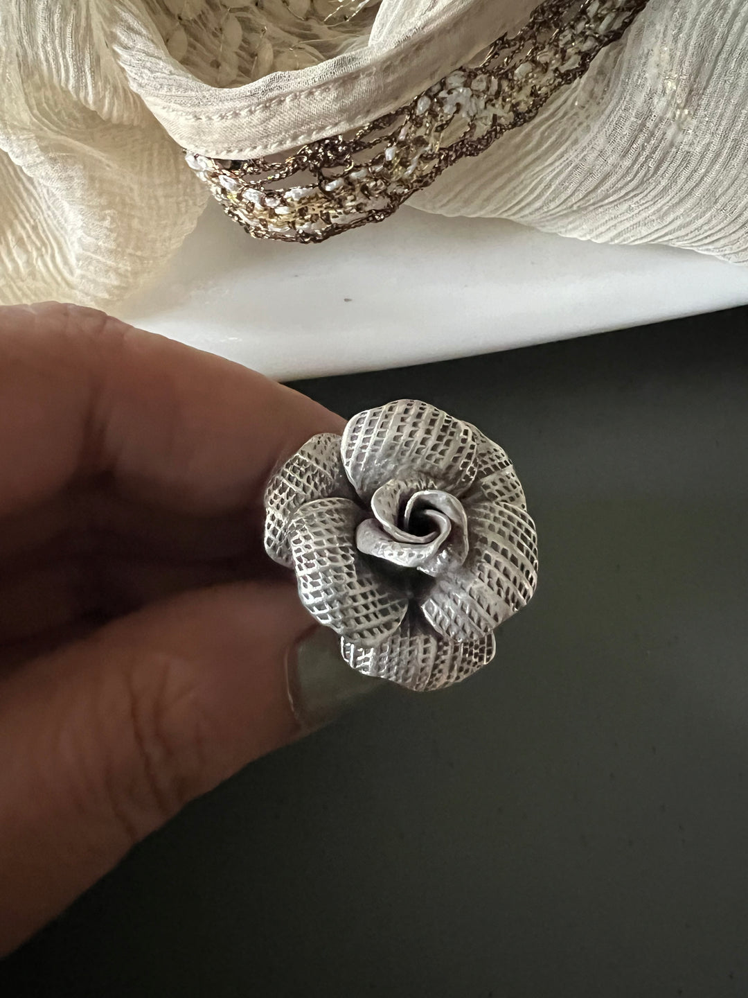 SHIVKA Pure 925 Silver Ring