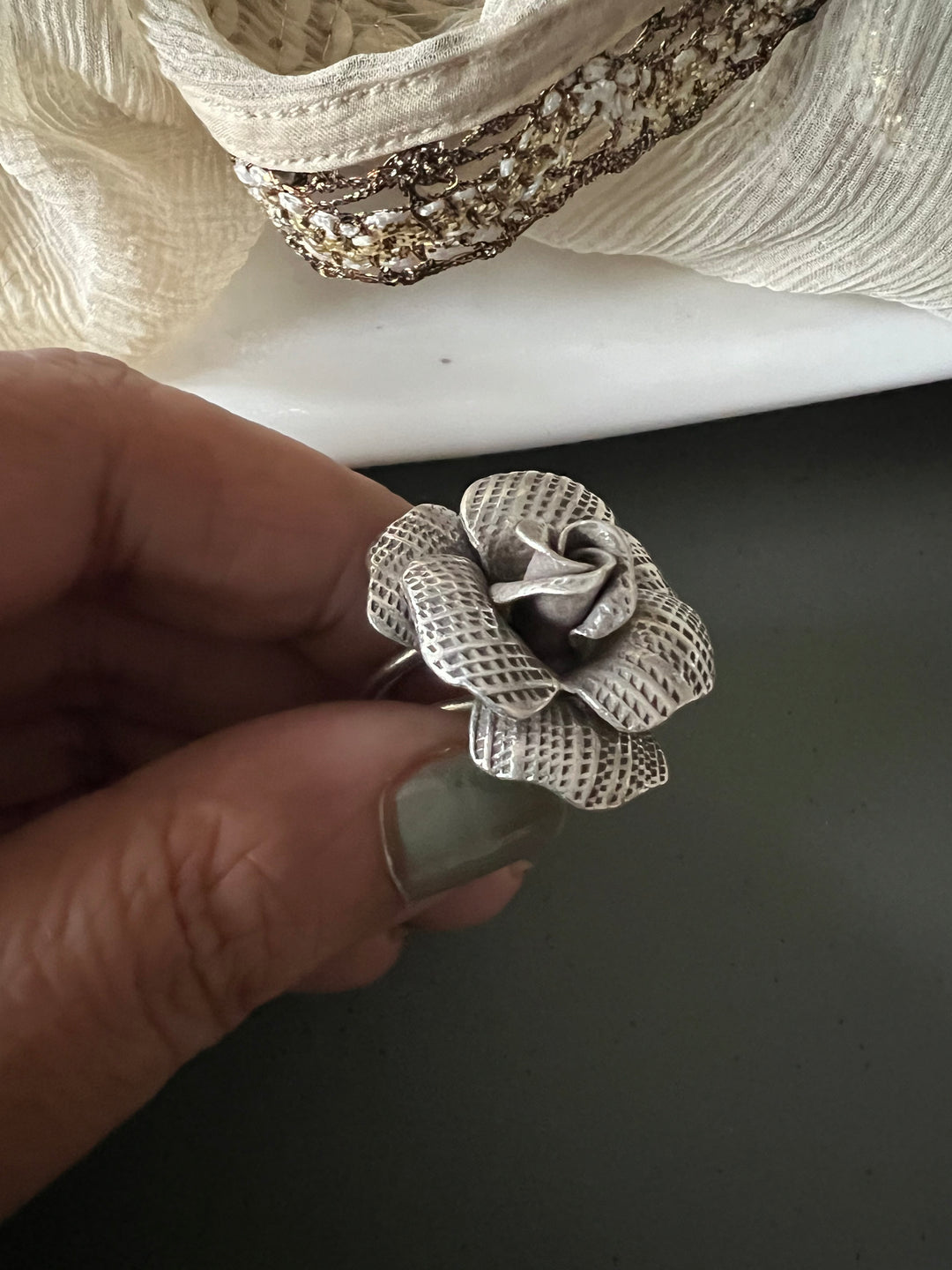 SHIVKA Pure 925 Silver Ring