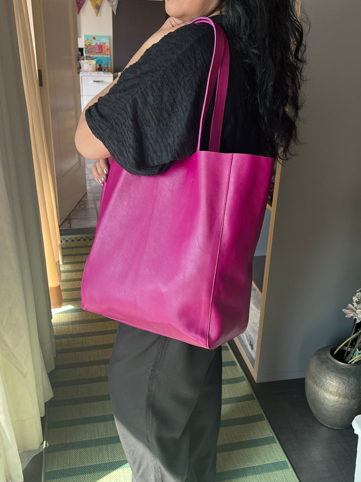 Vintage Soft Tote Leather Bag