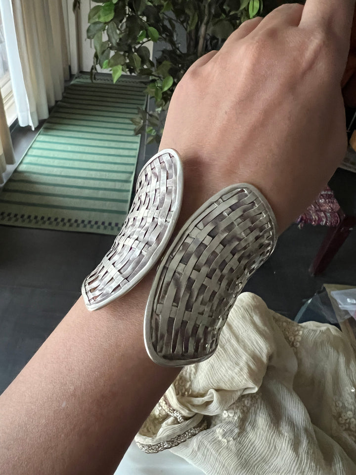 SHIVKA Pure 925 Silver Handcuff