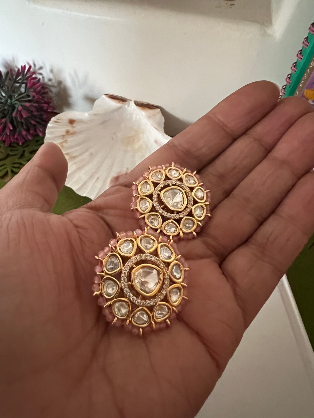 Maharani Kundan Studs