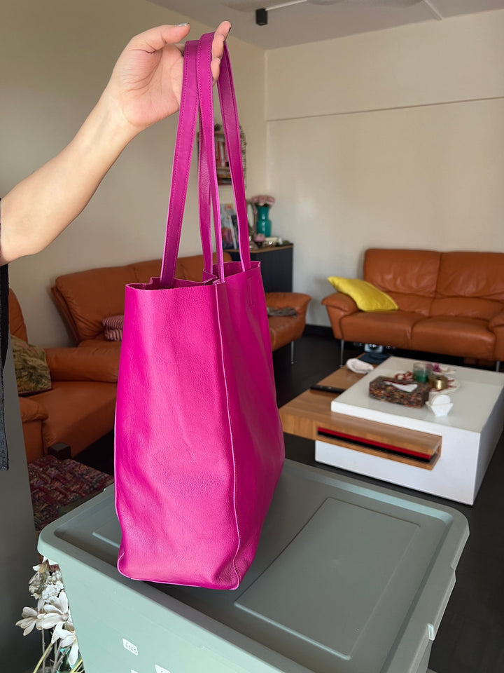 Vintage Soft Tote Leather Bag