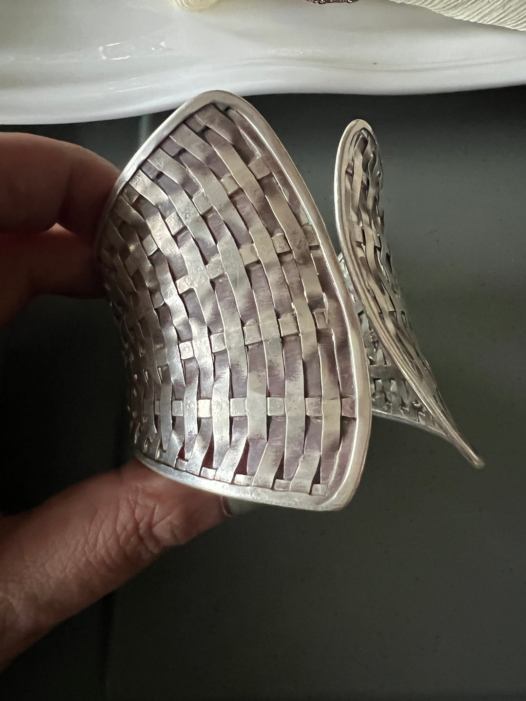 SHIVKA Pure 925 Silver Handcuff