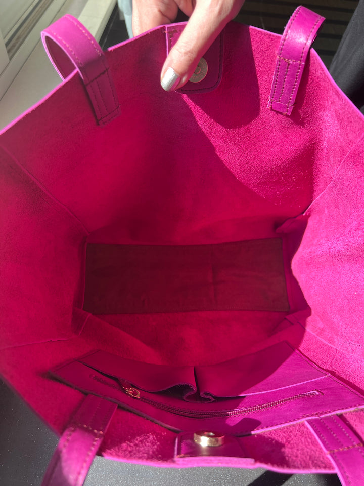 Vintage Soft Tote Leather Bag