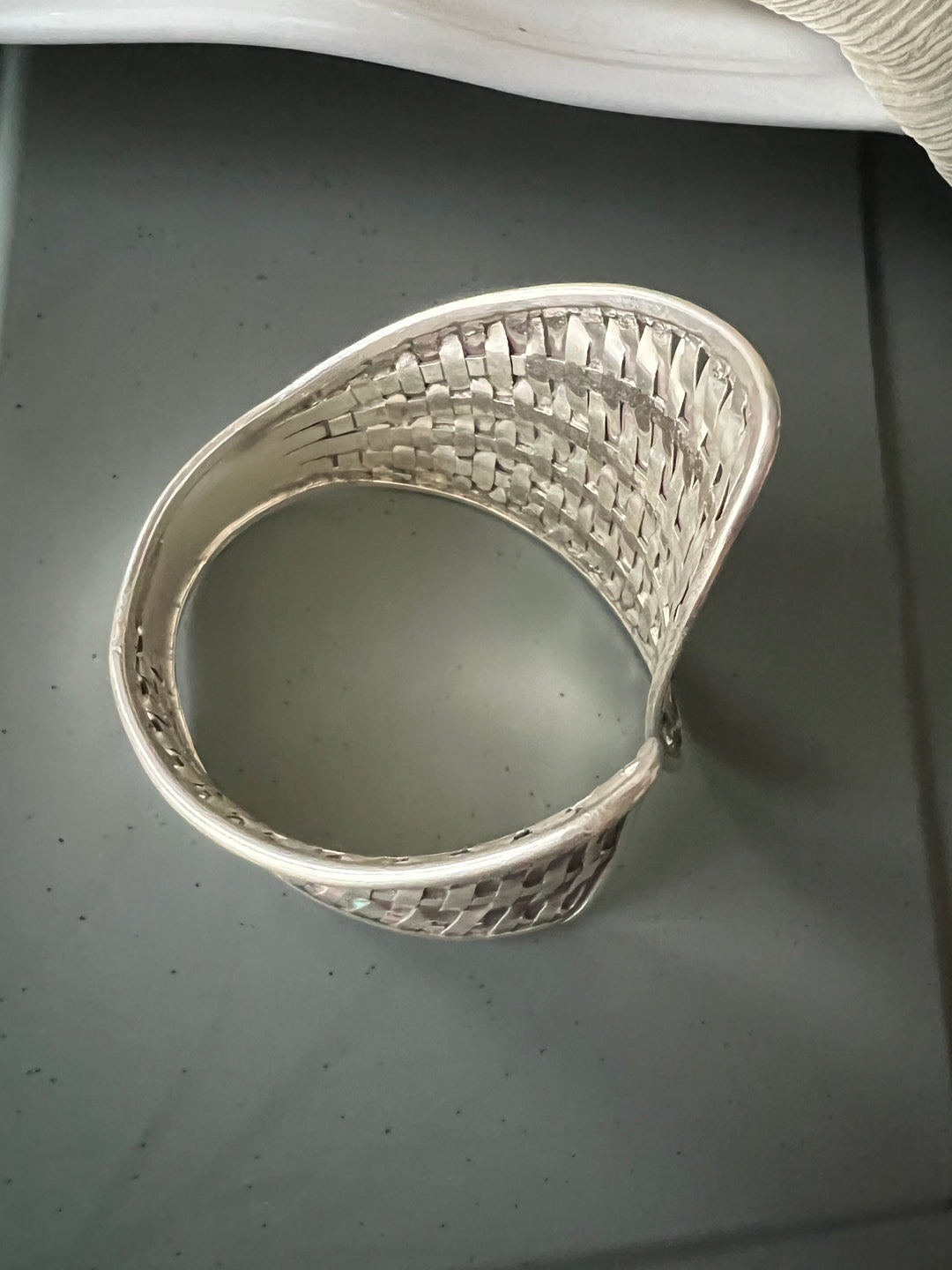 SHIVKA Pure 925 Silver Handcuff