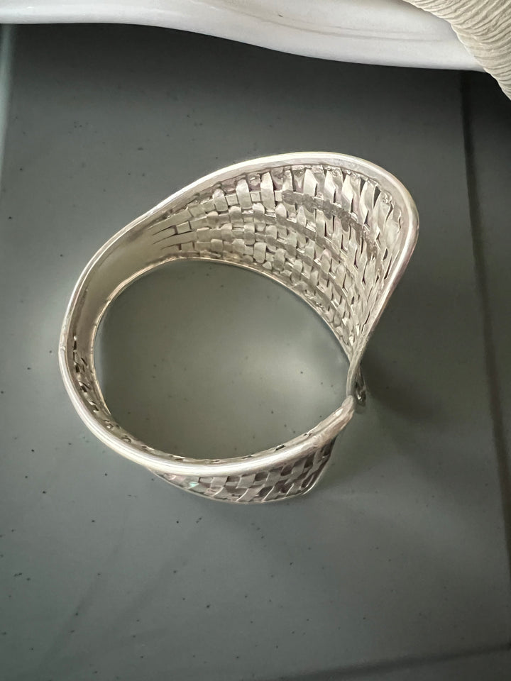 SHIVKA Pure 925 Silver Handcuff