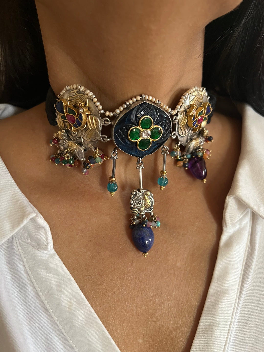 Pure 925 Silver Fusion Necklace