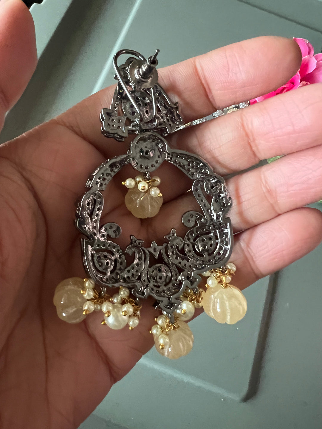 Dashing Victorian Chandbalis - Timeless Elegance