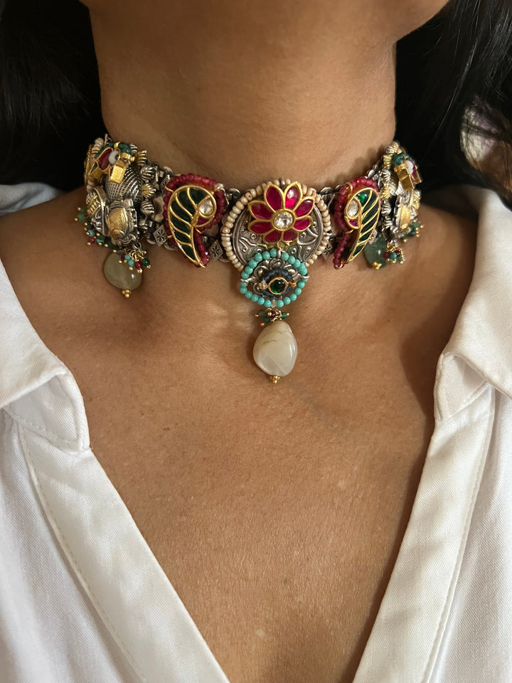 Pure 925 Silver Fusion Necklace