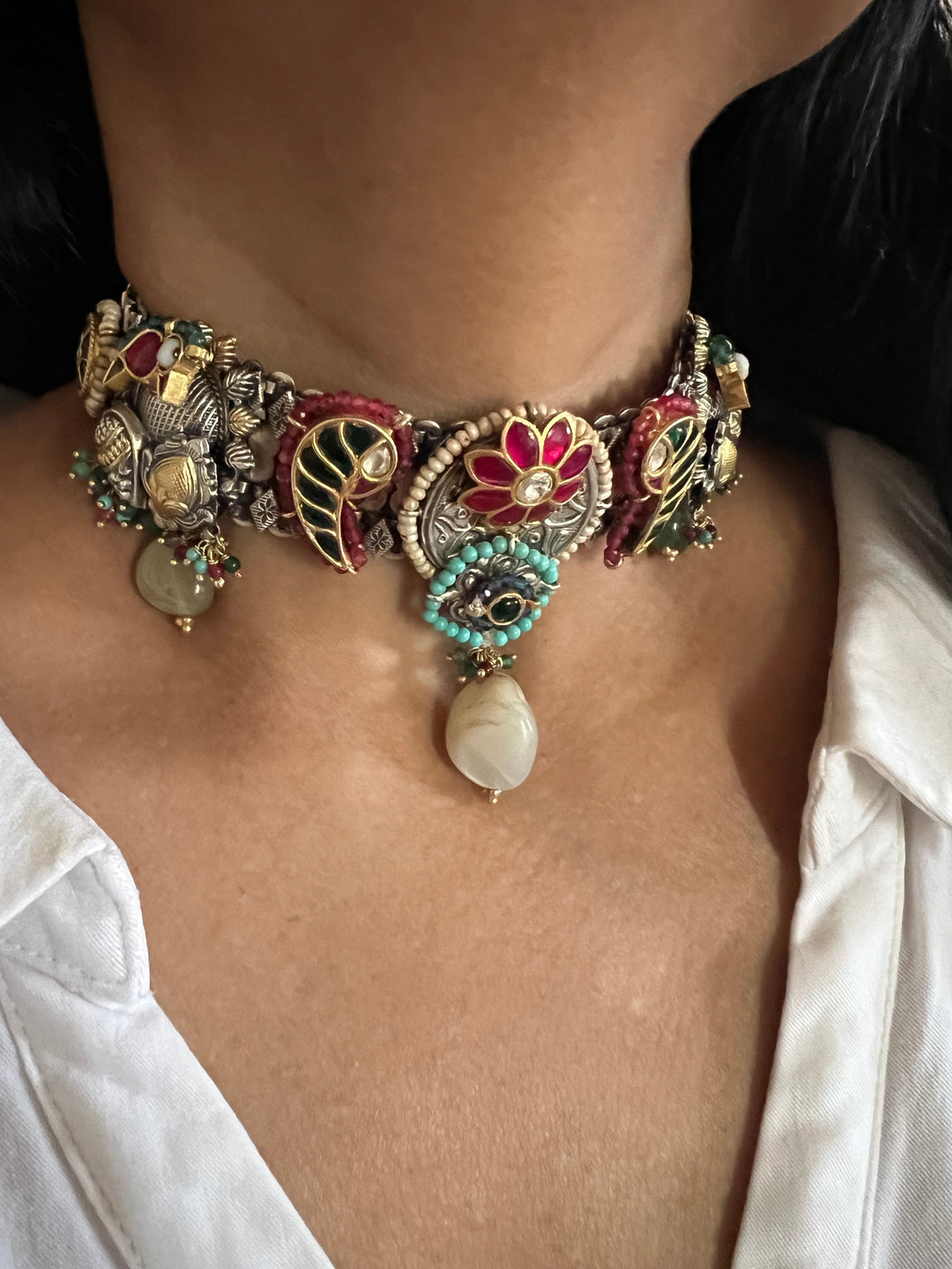 Pure 925 Silver Fusion Necklace