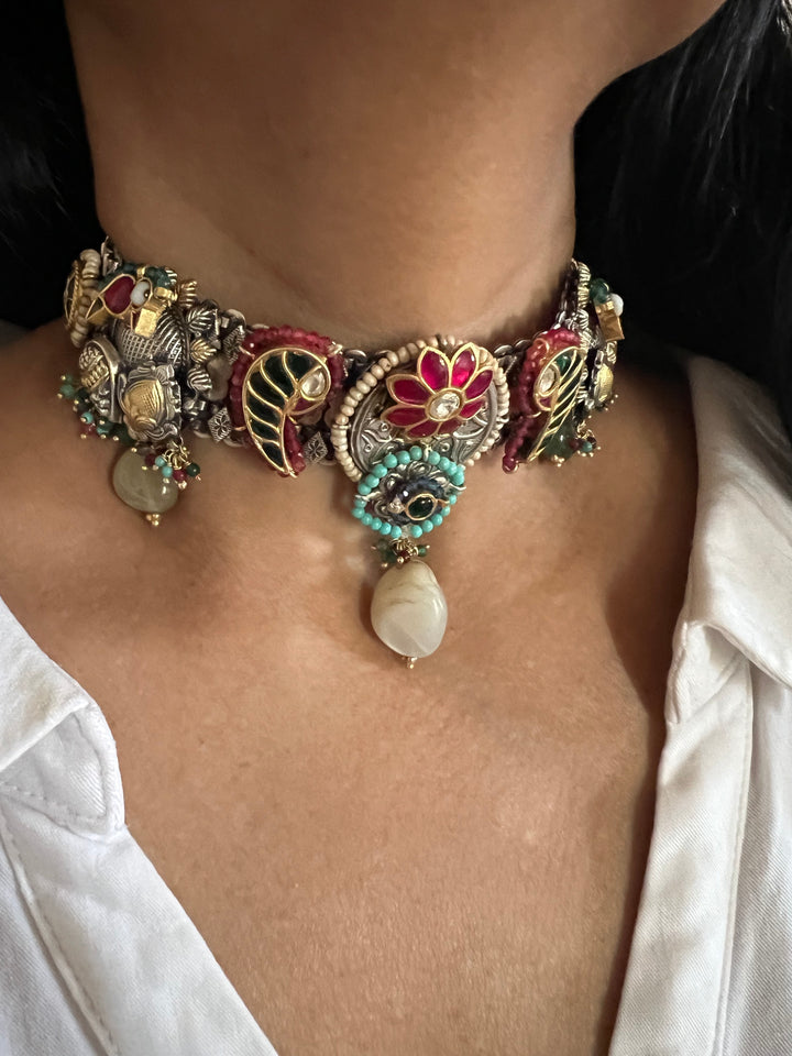 Pure 925 Silver Fusion Necklace