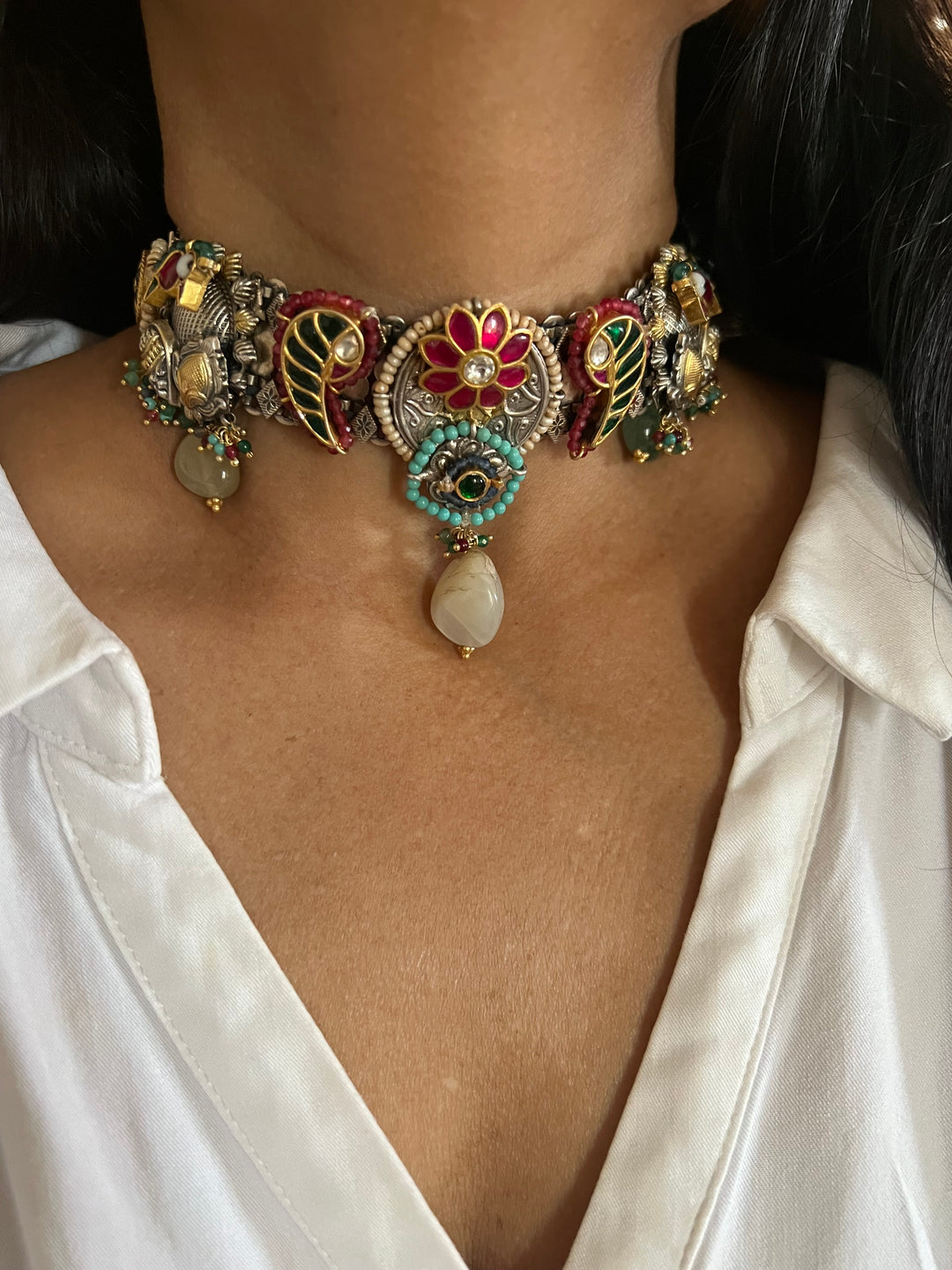 Pure 925 Silver Fusion Necklace