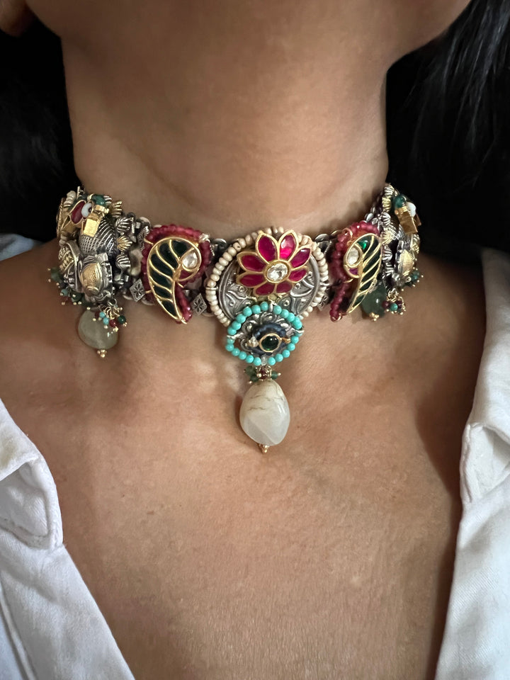 Pure 925 Silver Fusion Necklace