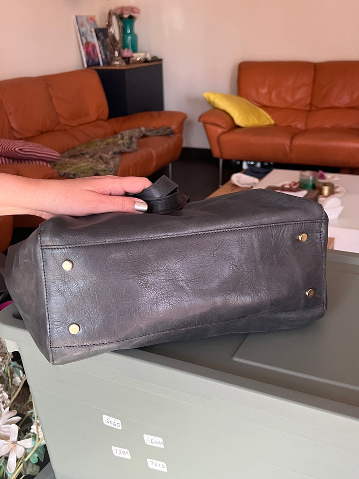 Vintage Soft Tote Leather Bag