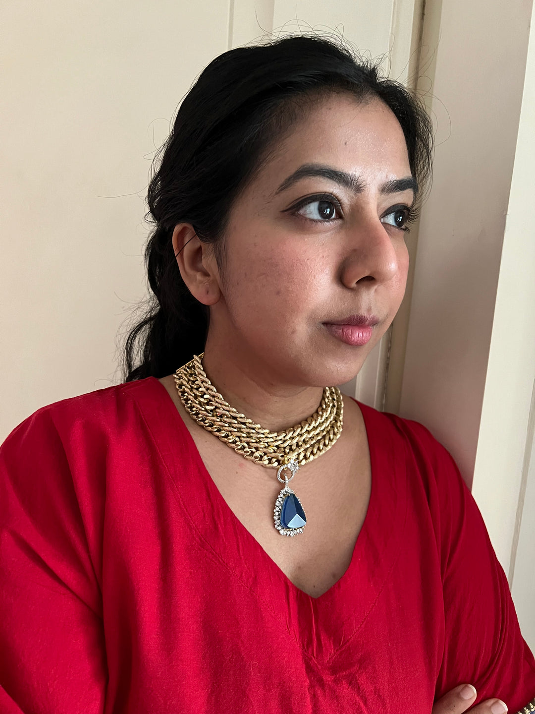 Exquisite Pendant Necklace Set - A Masterpiece of Elegance