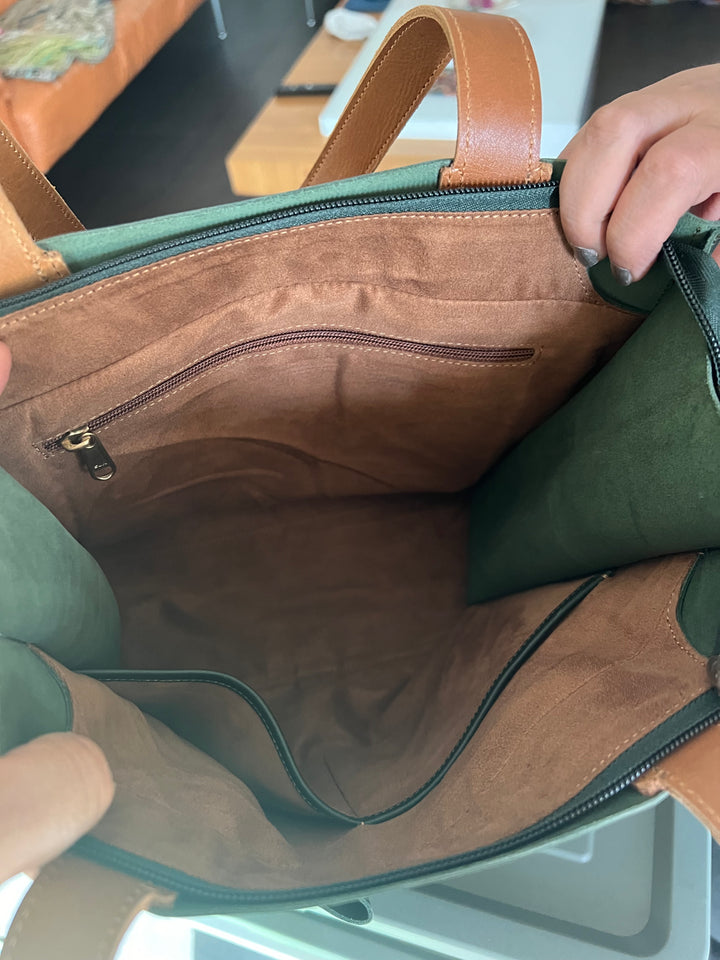 Vintage Tote Leather Bag