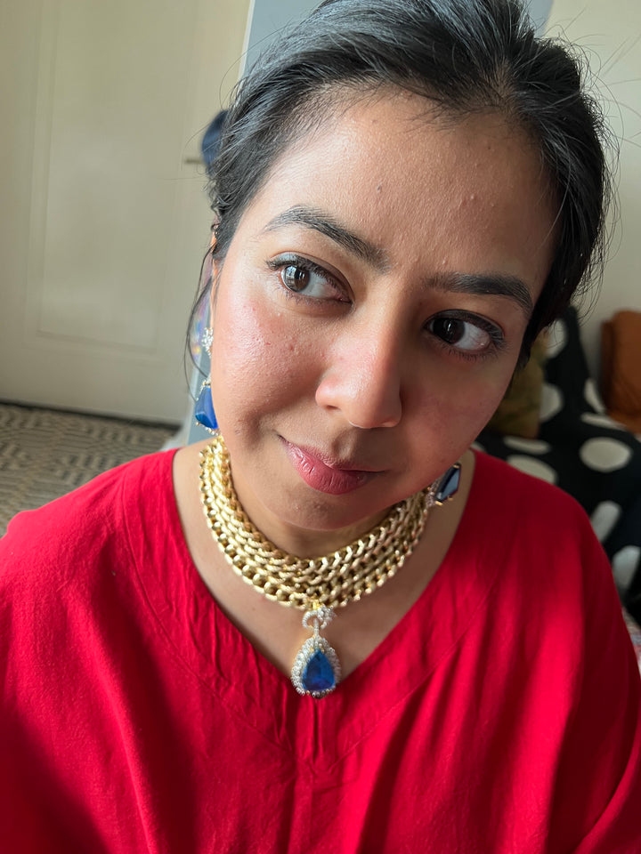 Exquisite Pendant Necklace Set - A Masterpiece of Elegance