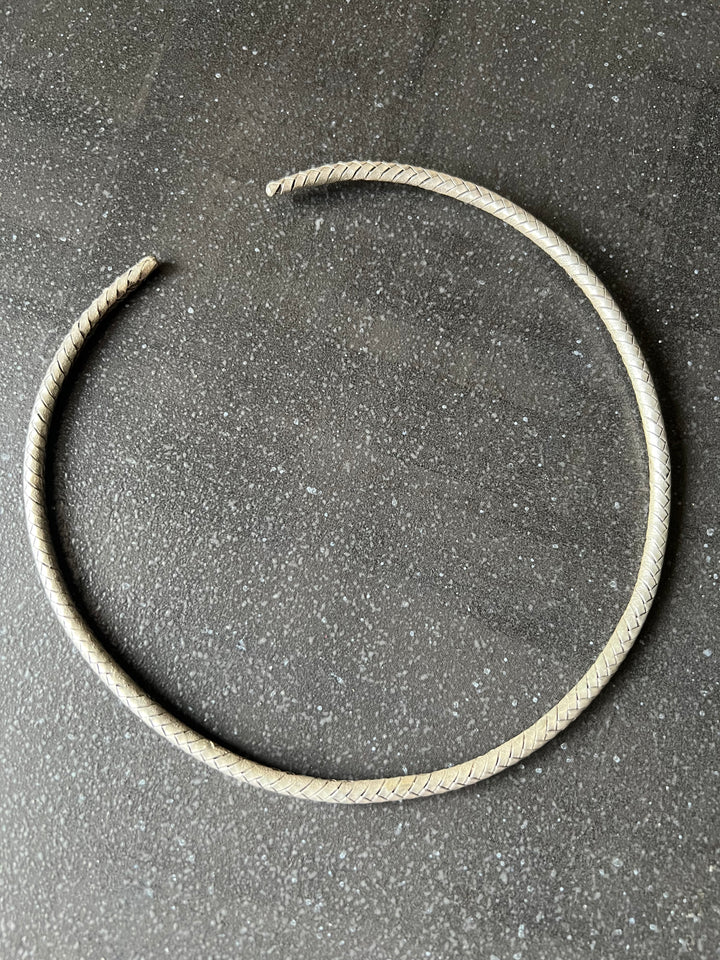 Pure 925 Silver Statement Hasli Necklace