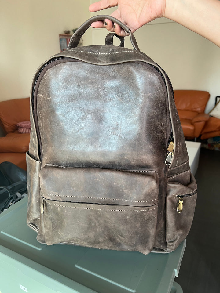 Brown Sturdy Backpack