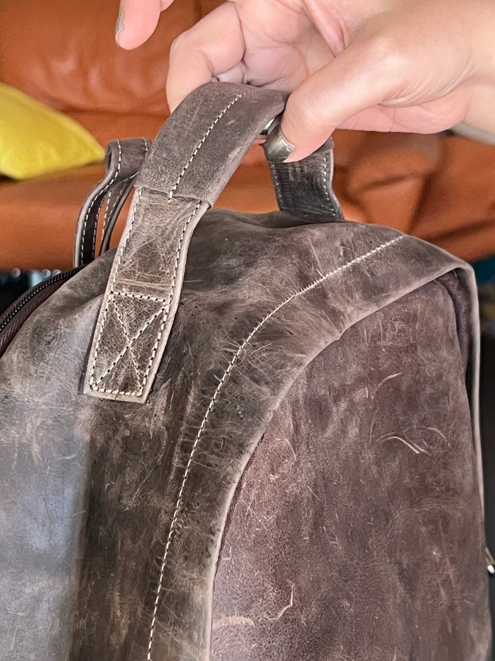 Brown Sturdy Backpack