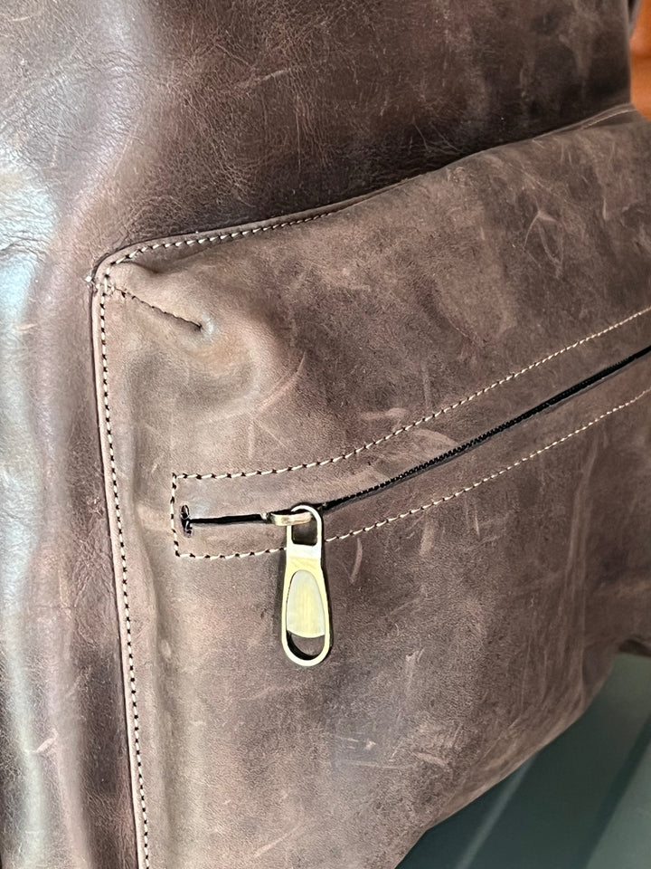 Brown Sturdy Backpack