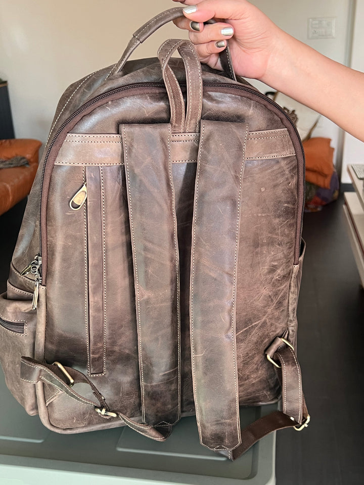 Brown Sturdy Backpack