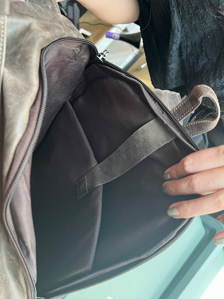 Brown Sturdy Backpack