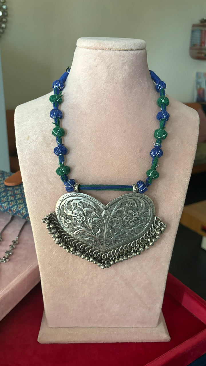 Statement Antique Pendant Necklace - A Timeless Masterpiece