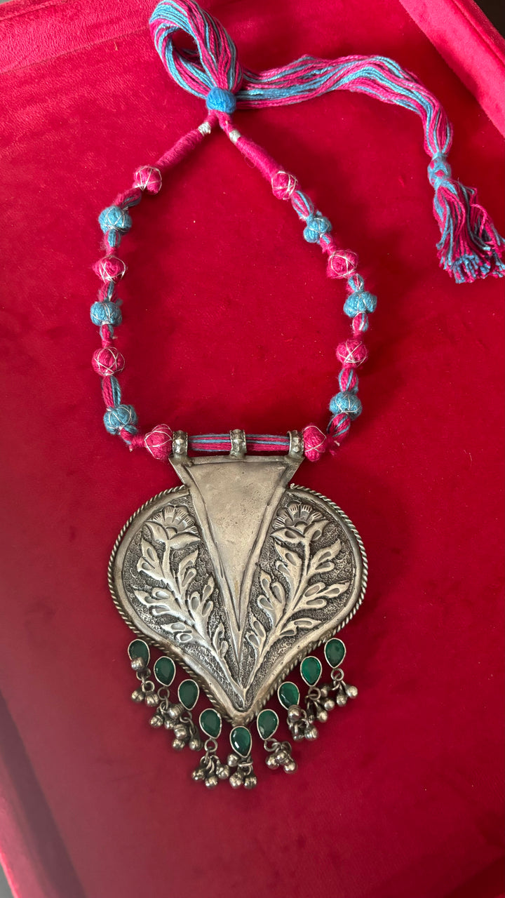 Statement Antique Pendant Necklace - A Timeless Masterpiece