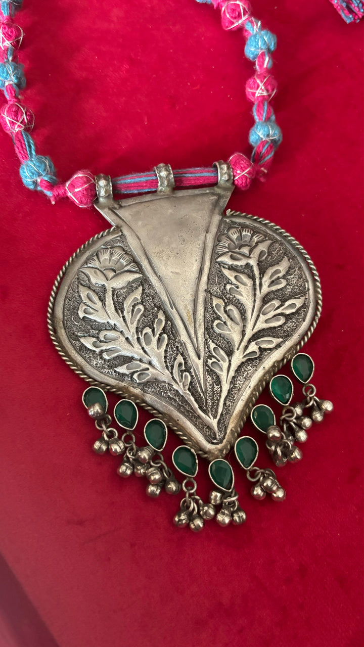 Statement Antique Pendant Necklace - A Timeless Masterpiece