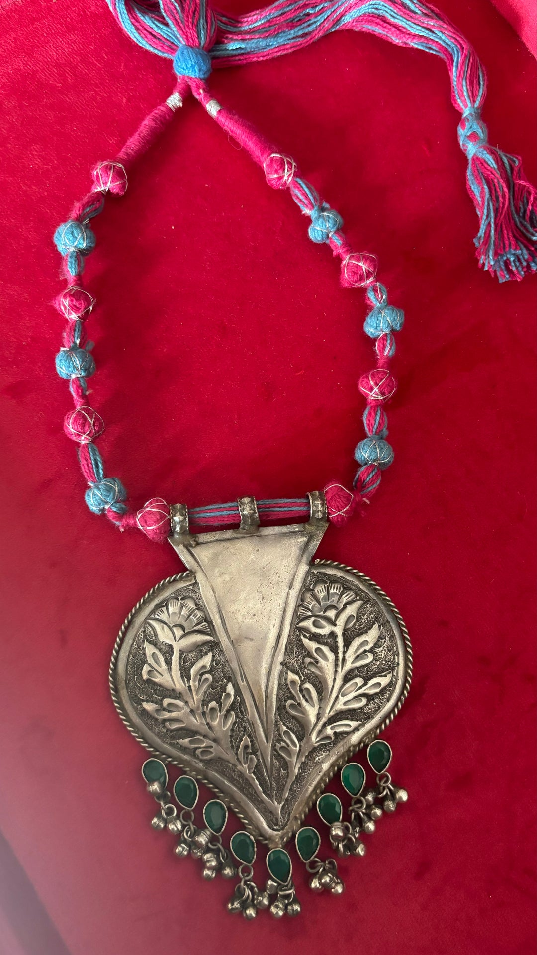 Statement Antique Pendant Necklace - A Timeless Masterpiece