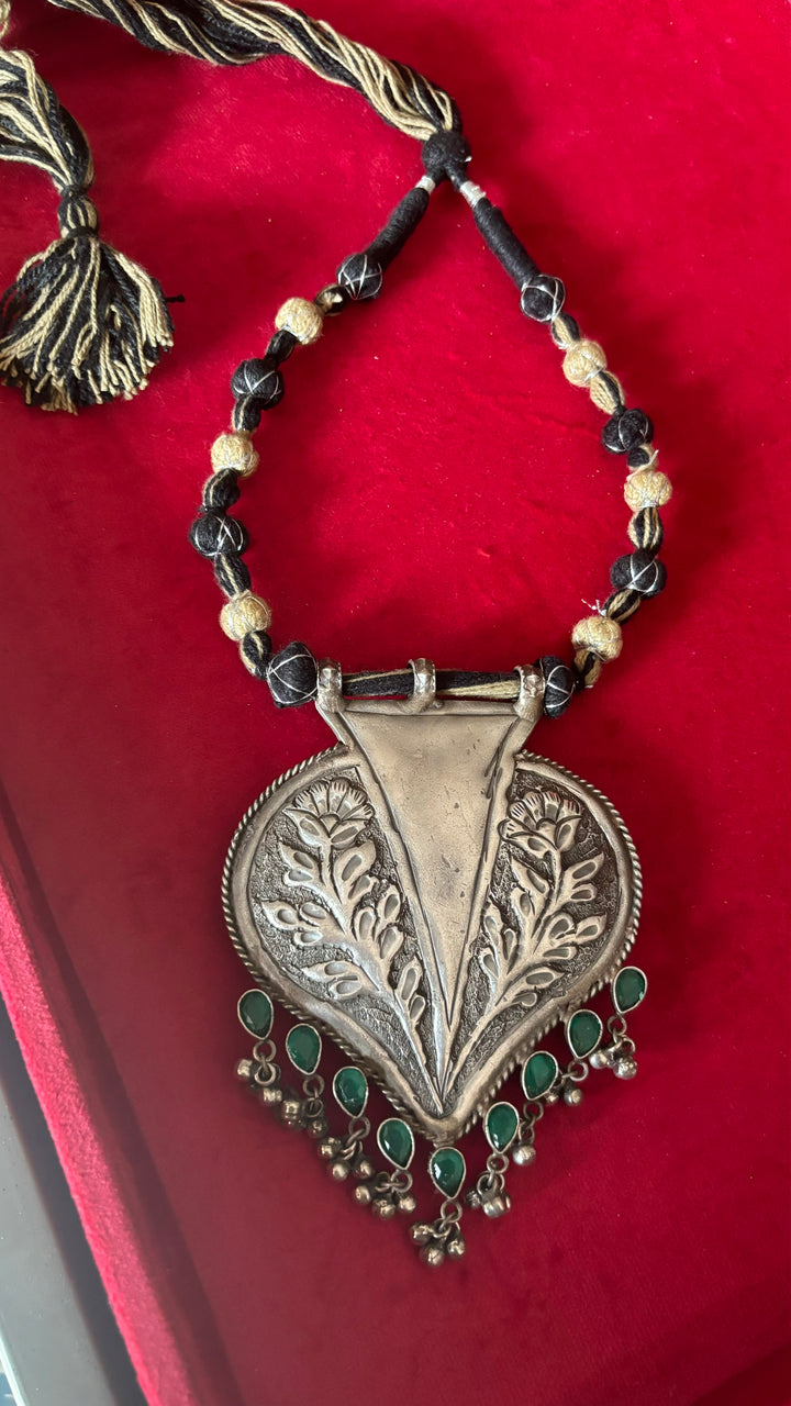 Statement Antique Pendant Necklace - A Timeless Masterpiece