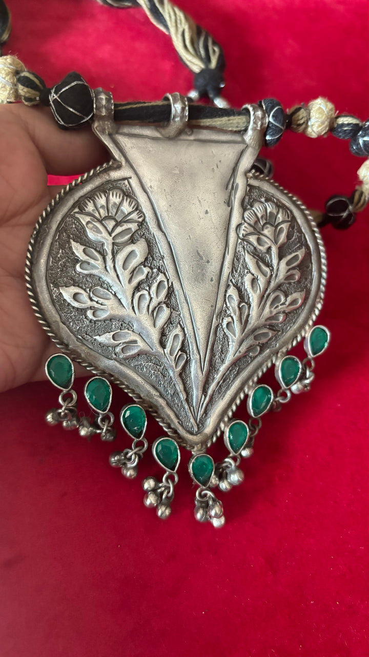 Statement Antique Pendant Necklace - A Timeless Masterpiece