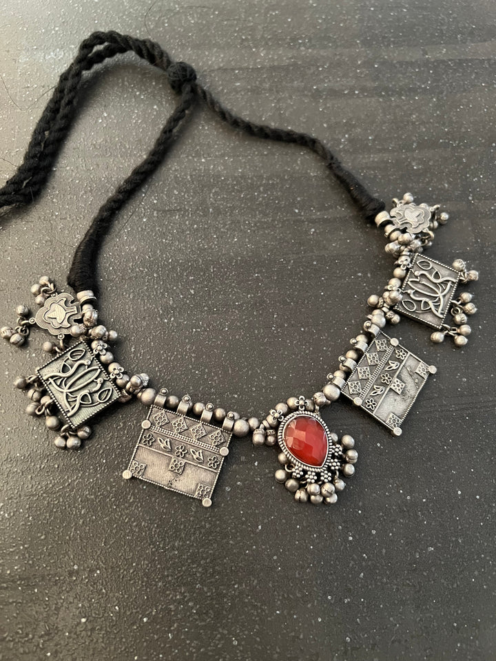 Statement Necklace with Earrings