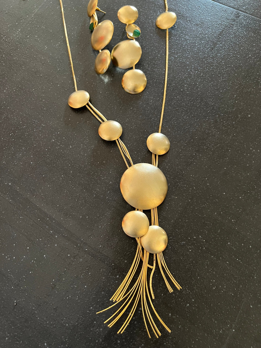 Asymmetric Designer Long Necklace Set - Unmatched Quality and Style