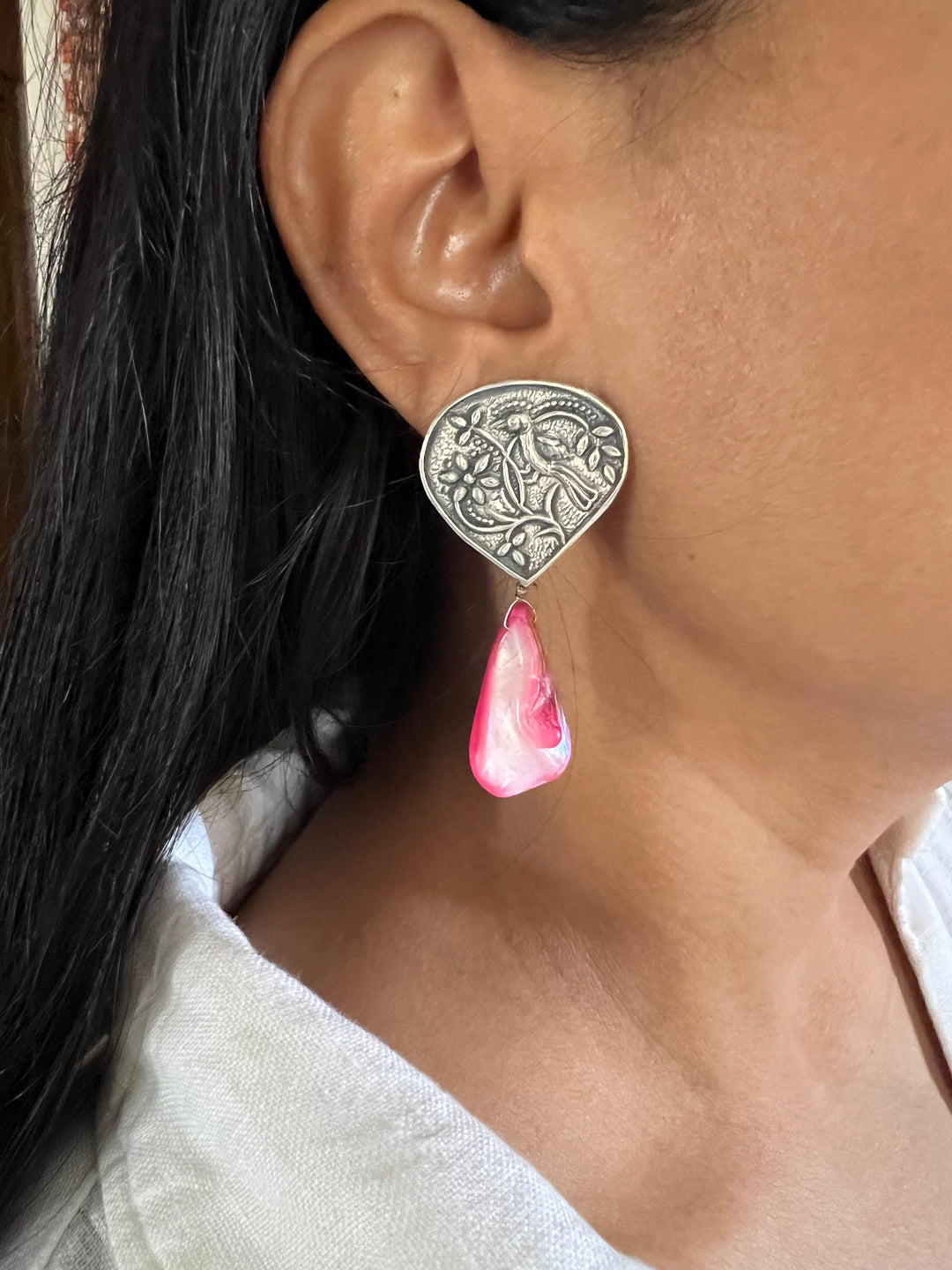 Tribal Stone Earrings - Premium Quality, Exquisite Craftsmanship