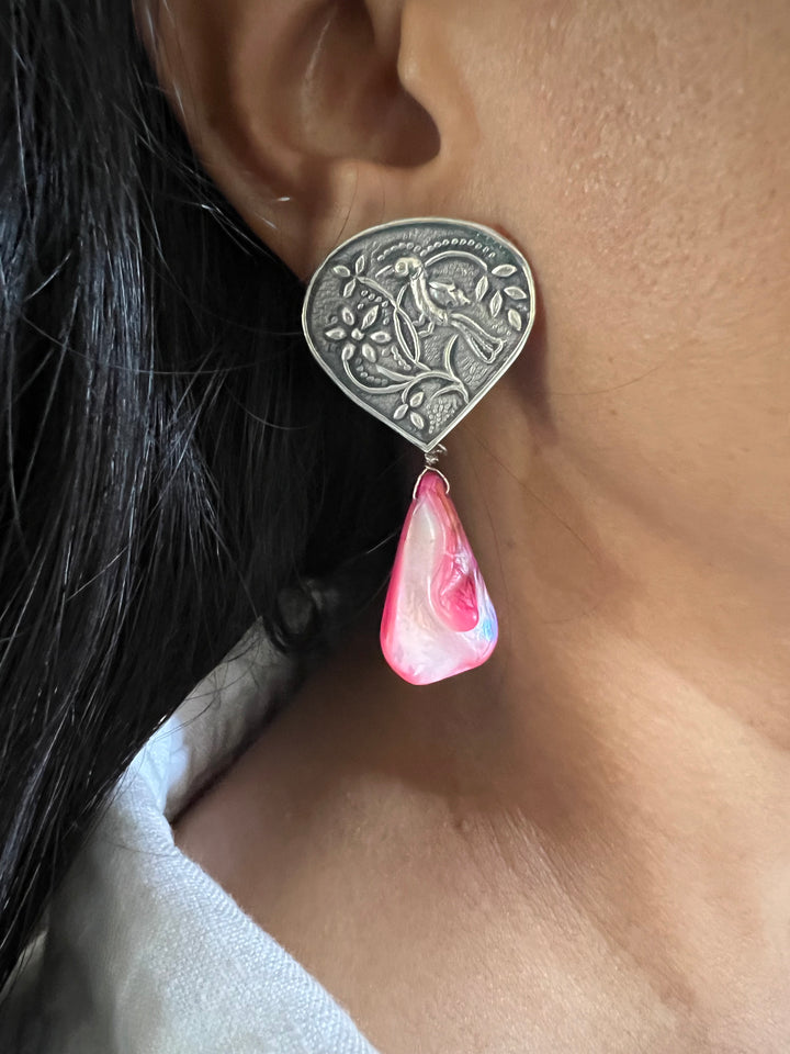 Tribal Stone Earrings - Premium Quality, Exquisite Craftsmanship
