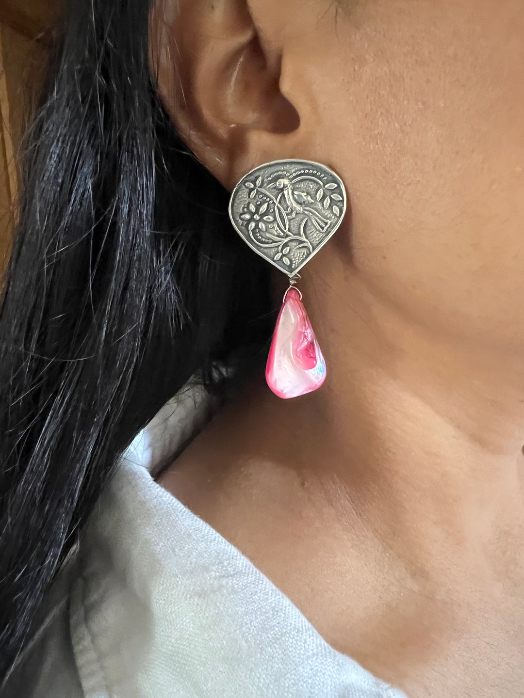 Tribal Stone Earrings - Premium Quality, Exquisite Craftsmanship