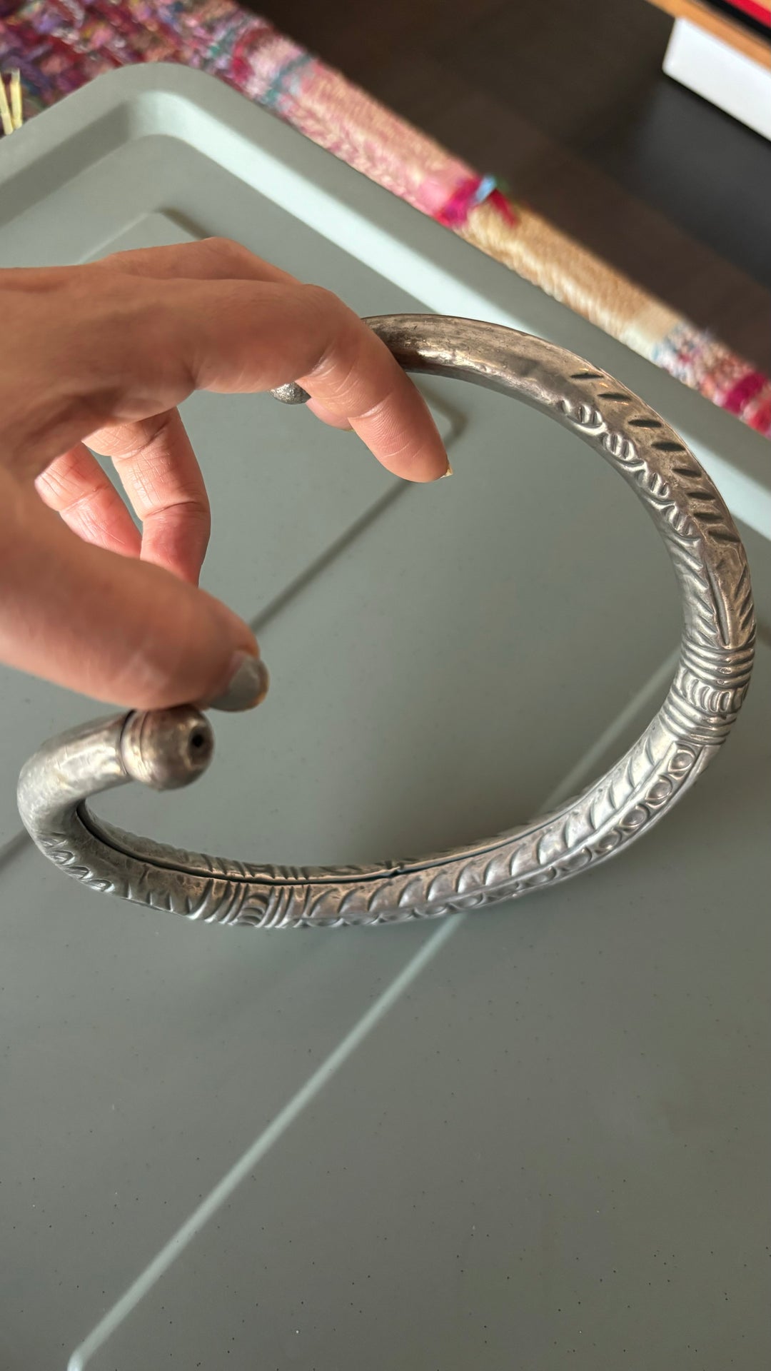 Antique Brass Hasli Necklace - A Timeless Masterpiece