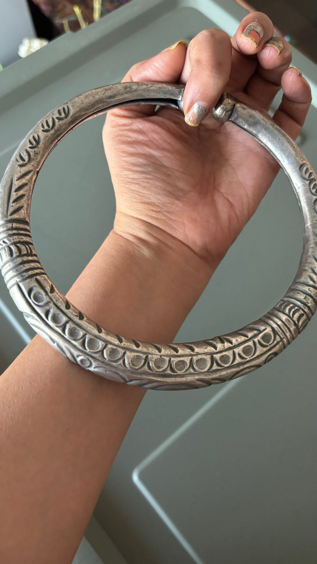 Antique Brass Hasli Necklace - A Timeless Masterpiece