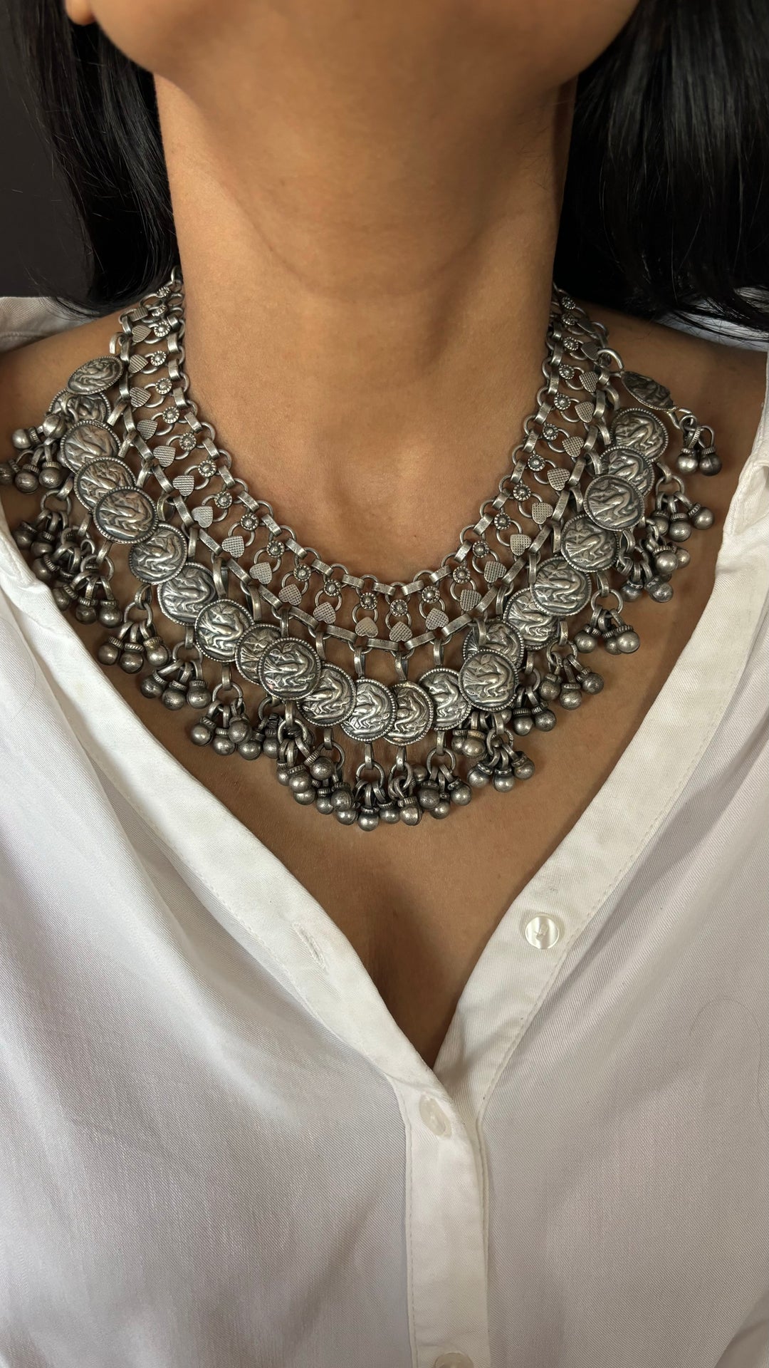 Antique Coin Necklace - Elevate Your Elegance